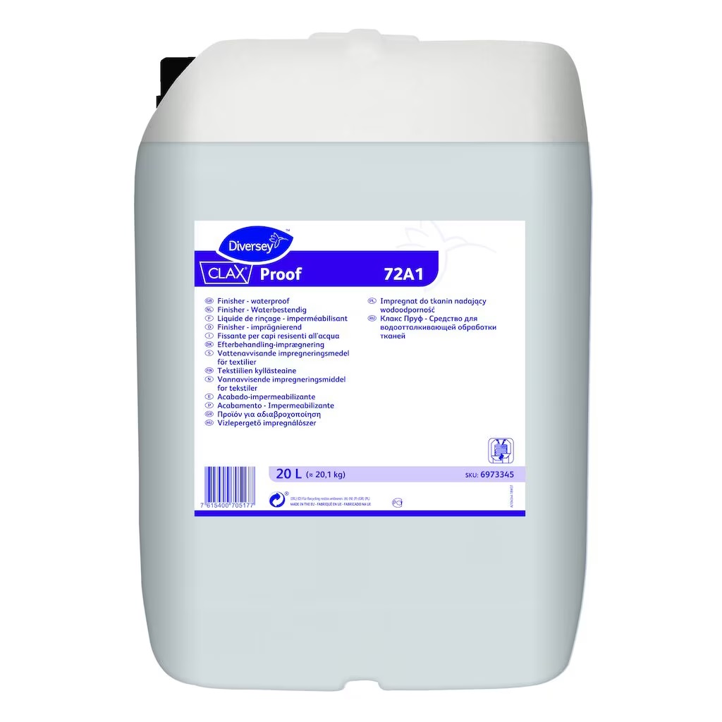 [30088] Vaskebeskyttelse, Diversey Clax Proof 72A1, 20L, (1 stk.)