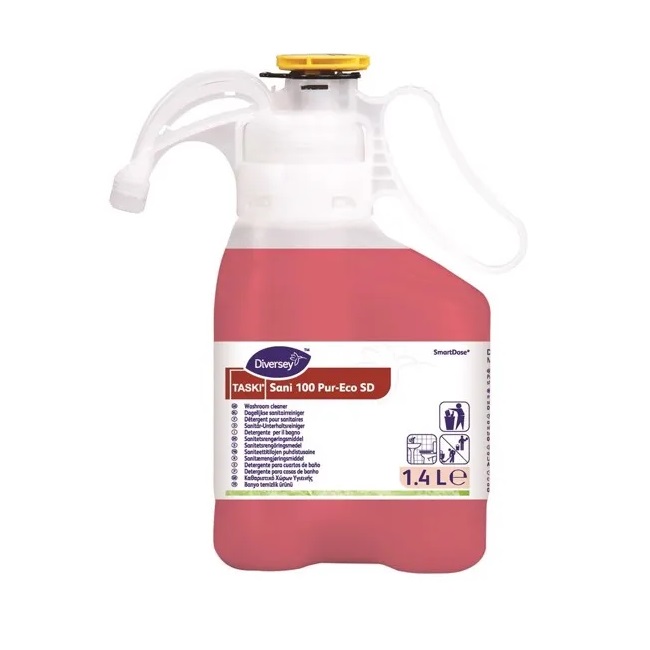 Sanitetsrengøringsmiddel, TASKI Sani 100 Pur-Eco SD, 1.4L, (1 stk.)