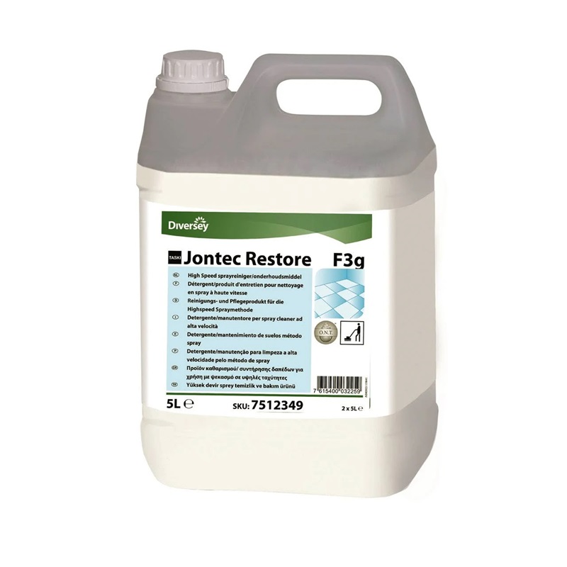 Gulvvaskemiddel med voks, Diversey TASKI Jontec Restore F3g, 5L, (1 stk.)