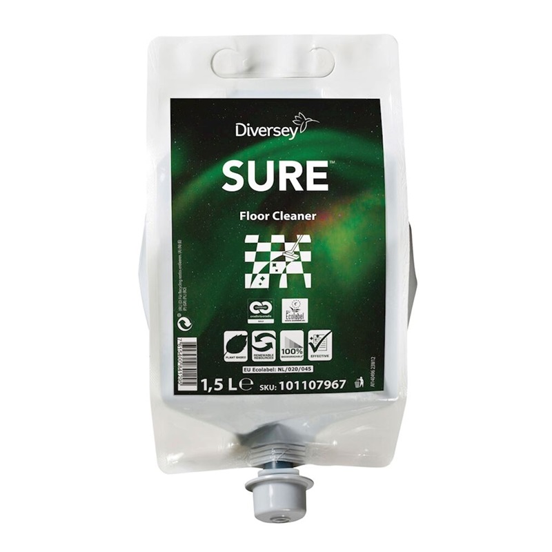 Gulvrengøring, Diversey SURE Floor Cleaner ID, 1.5L, (1 stk.)