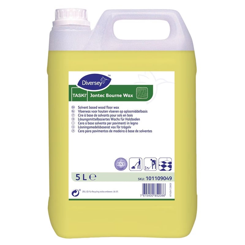 [30118] Gulvvoks, Diversey TASKI Jontec Bourne Wax, 5L, (1 stk.)