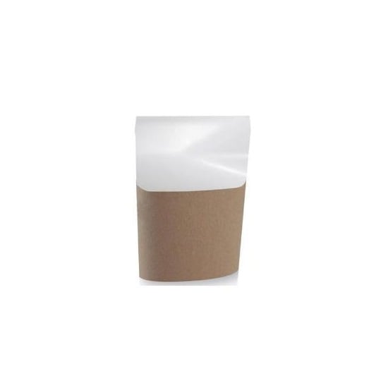[30140] Wraplomme til sandwich/tortilla, 12,4x32cm, karton, med BOPP, brun, (500 stk.)