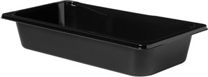 Bakke, 1/3GN, CPET, sort, 1-rums, 326x176x60mm, Duni, (174 stk.)