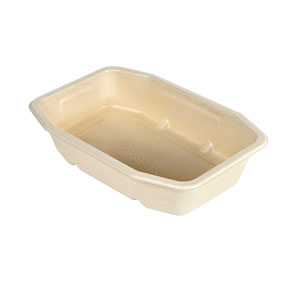 Bakke, HMR-serien, Fiber/PE, 1-rums, 215x148x40mm, Duni, (320 stk.)