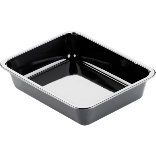 Bakke, Menu, CPET, sort, 1-rums, 225x175x54mm, Duni, (270 stk.)
