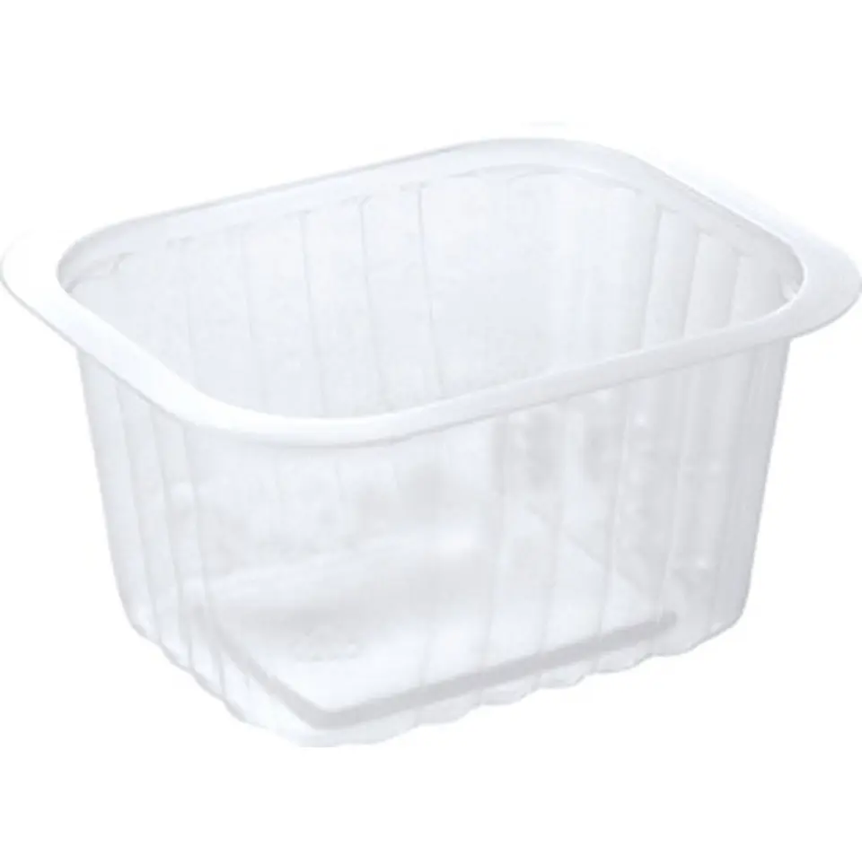 Bakke, Side Dish, PP, transparent, 1-rums, 138x114x70mm, Duni, (276 stk.)