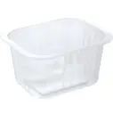 Bakke, Side Dish, PP, transparent, 1-rums, 138x114x70mm, Duni, (276 stk.)