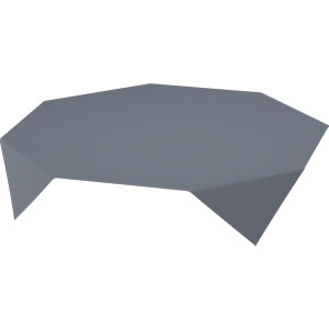 [30404] Bordbetræk, Evolin, 84x84cm, sort, Duni, (84 stk.)