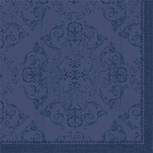 Serviet, Dunilin, 40x40cm, Opulent Dark Blue, Duni, (540 stk.)
