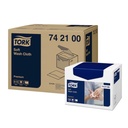 Vaskeklud, blød, 1-lag, 30x19,2cm, Premium, 742100, Tork, (8 kasser = 1080 klude)