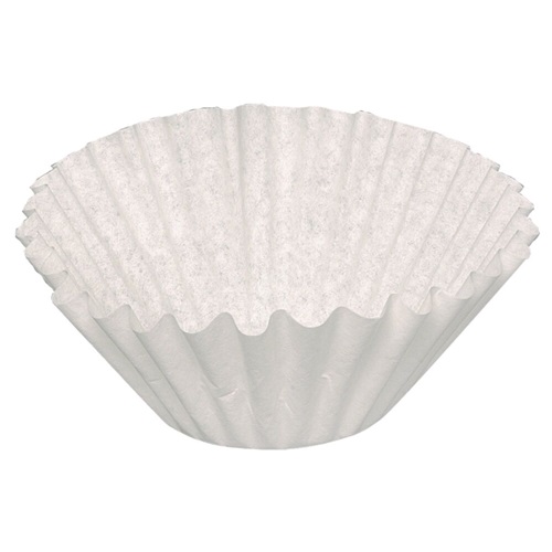 Kaffefilter, Foldefilter, bleget, filterpapir, 437/152, (500 stk.)