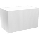 Bordskørte, Dunicel, 0,72x4m, hvid, Duni, (5 stk.)