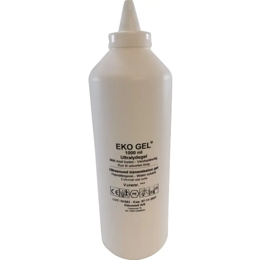 [11112] Ultralydsgel, 1000 ml, (1 stk.)