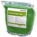 Gulvrengøring, Ecolab KitchenPro Wash’n Walk, 2 l, med farve og parfume, (1 stk.)
