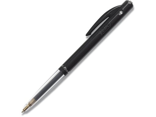 [11109] Kuglepen, 0,7mm, 0,5mm, sort, BiC Clic M10, (50 stk.)