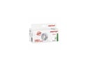 Prisetiket, 26x16mm, Meto, hvid, 18ciff. aftagelig 2 linjer, 6 rulle, (6000 etiketter.)