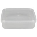 Condi bøtte, GS-Basic, 19,2x19,2x5,1cm, 1300 ml, klar, PP, 1-rums, tilhørende 10128, (12 stk.)