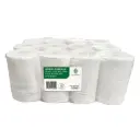 Håndklæderulle, GS-Basic, Centerrulle, 1-lags, Mini, 120m x 20cm, Ø13cm, hvid, recycled, (12 stk.)
