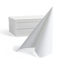 Middagsserviet Airlaid, GS-Basic, 1/8 fold, 40x40cm, Hvid (600 stk.)