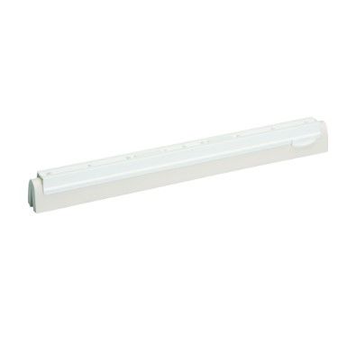 [32095] Udskiftningskassette til gulvskraber, hvid, PP/gummi, 40 cm, med dobbeltblad, Vikan 77725, (1 stk.)