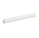 Udskiftningskassette til gulvskraber, hvid, PP/gummi, 40 cm, med dobbeltblad, Vikan 77725, (1 stk.)