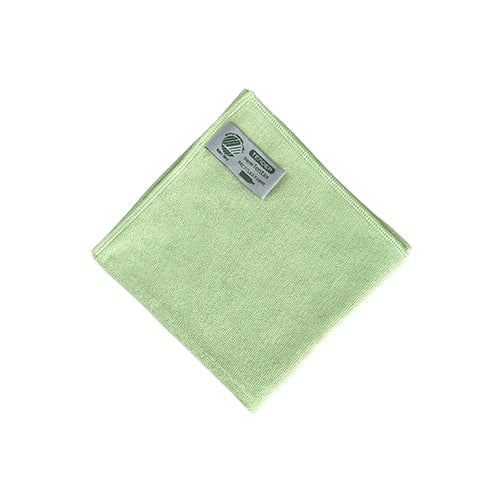 Mikrofiberklud, Soft, 32x32cm, grøn, mikrofiber, Svanemærket, (10 stk.)