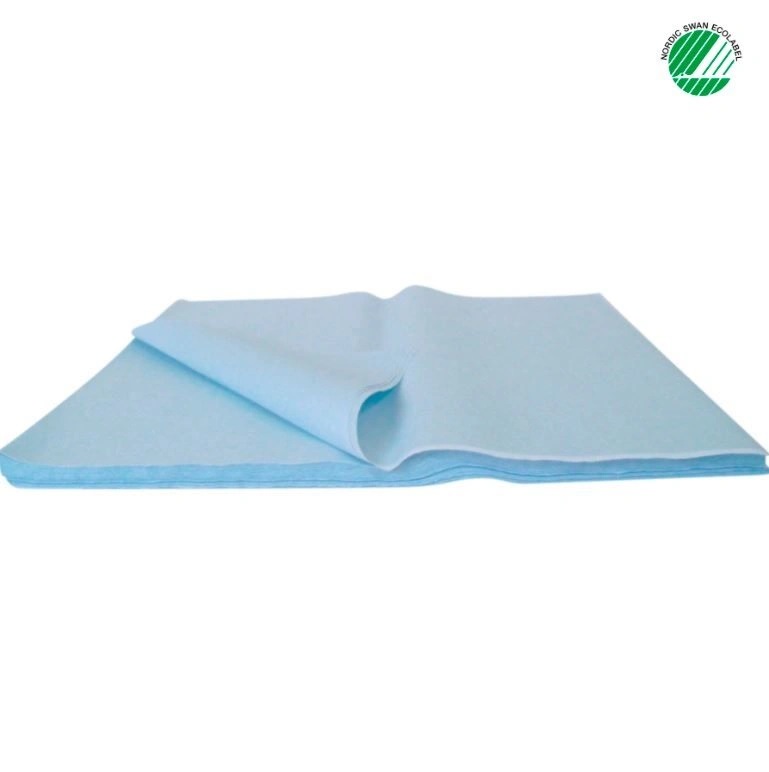 Tandlægeserviet, patientserviet, Finess Hygiene, 1-lags, 37x38, blå, (3000 stk.)