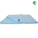Tandlægeserviet, patientserviet, Finess Hygiene, 1-lags, 37x38, blå, (3000 stk.)