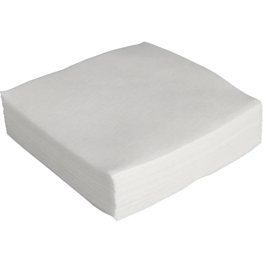 Middagsserviet, 2-lags, 1/4 fold, 40x40cm, hvid, nyfiber, (2000 stk.)