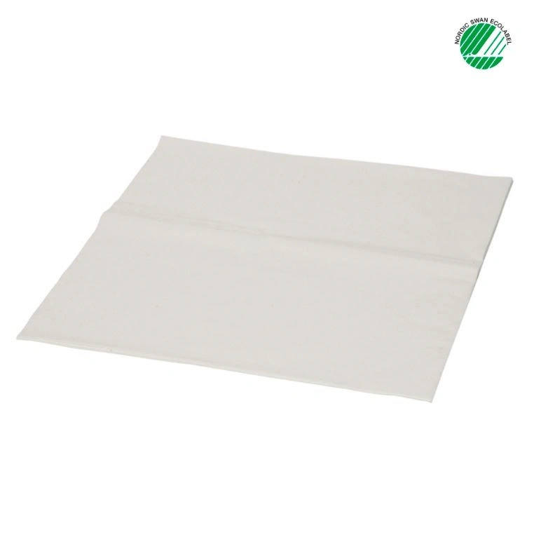 Tandlægeserviet, patientserviet, Finess Hygiene, 1-lags, 33x34cm, hvid, (3000 stk.)