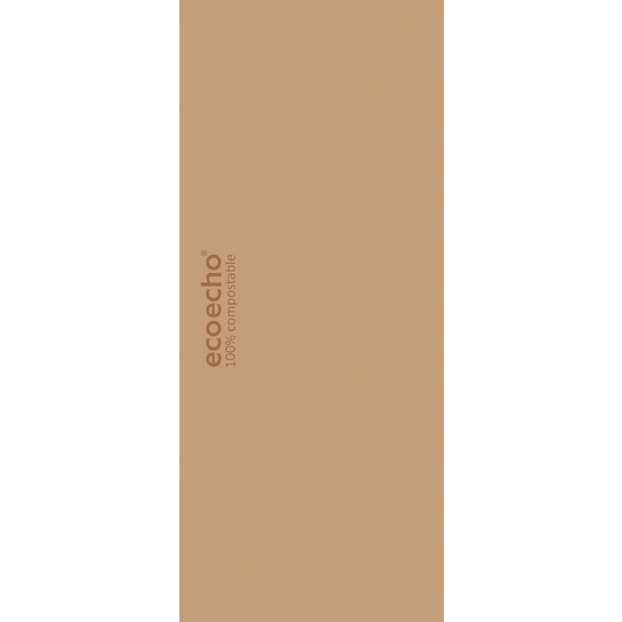 Dispenserserviet, Duni Ecoecho, 1-lags, nova fold, 33x32cm, natur, nyfiber, (4500 stk.)