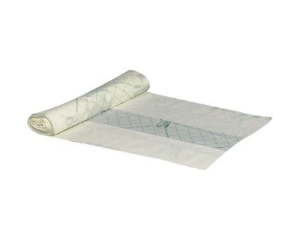 [11156] Biosæk, BioBag, 60-80 l, 82x105cm, transparent grøn, mater-bi, 18 my, (12 rl á 20 stk, 240 stk.)