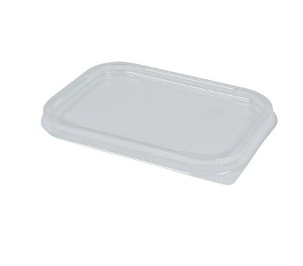 Låg, 15,3x11,4x1cm, klar, APET, snap-on, tilhørende 10485, (660 stk.)