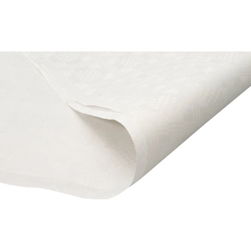 Stikdug, Bordpapir, 80x80cm, hvid, genbrugspapir, 90g (250 stk.)