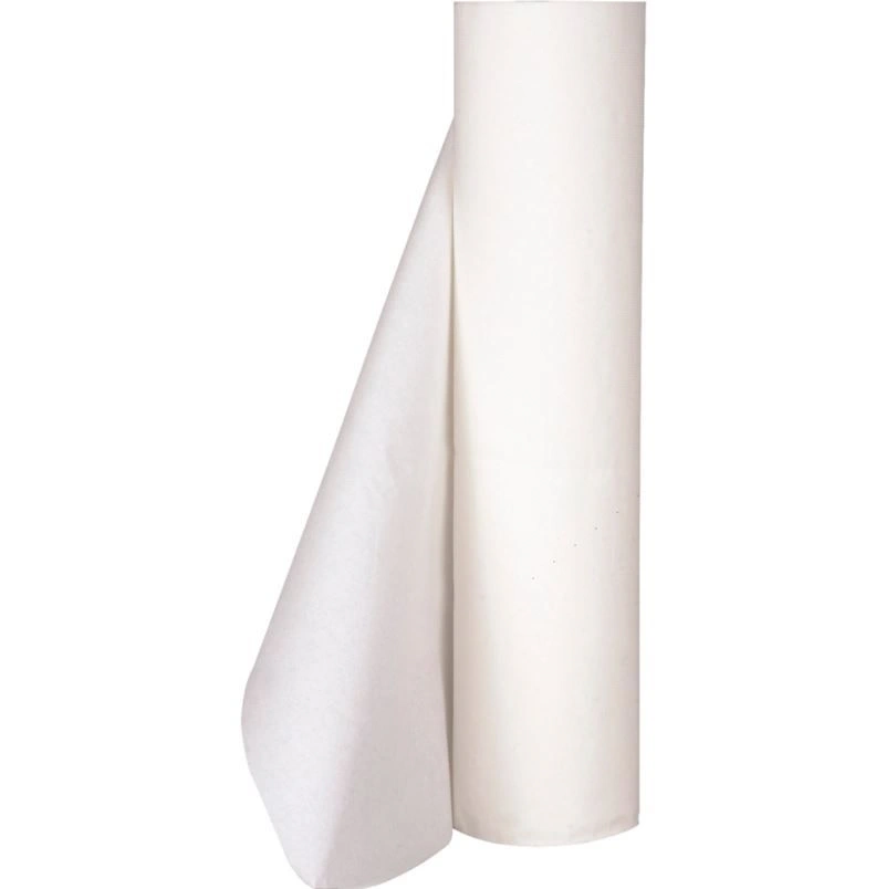 Lejepapir, neutral, 2-lags, 50m x 50cm, Ø13cm, hvid, perforeret for hver 36 cm, (9 ruller)