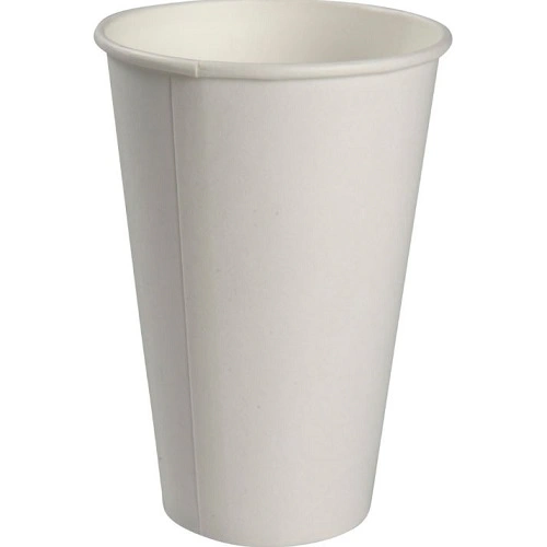 Papkrus, 340ml/12oz, 11,7xØ8,13cm, hvid, pap/PE, (1000 stk.)