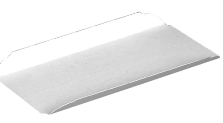 Kagepap, 16,5x10,5x1,5cm, 230 g/m2, hvid, pap, med lille ombøjet kant, (1000 stk.)