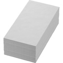 Middagserviet, Dunisoft, bio, 1/8 fold, 40x40cm, hvid, (360 stk.)