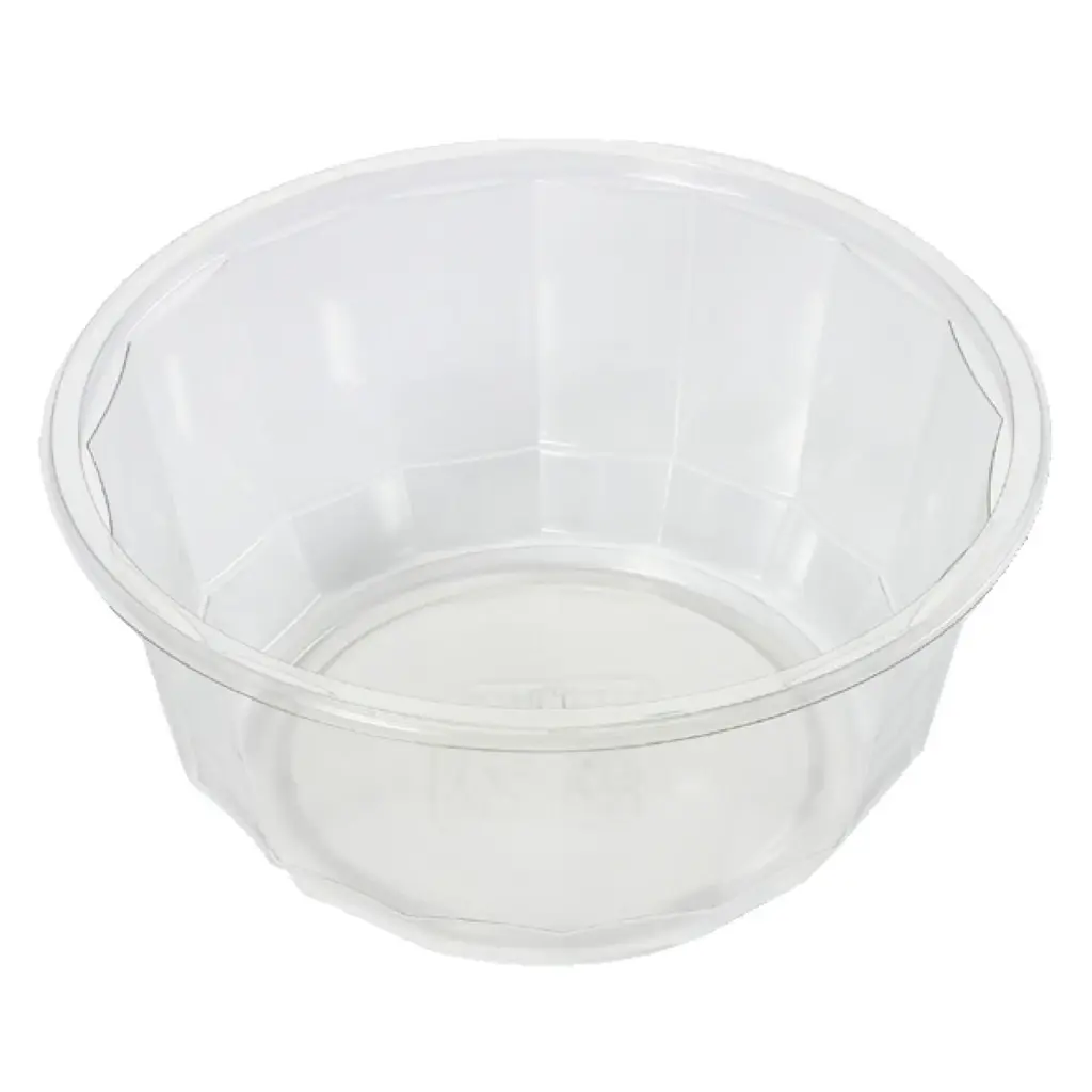 [11223] Bowle, 1428ml, Ø18,8x8,5cm, diamant formet, rund, klar, PET, (300 stk.)