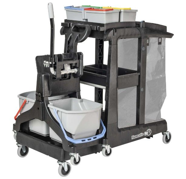 [11307] Rengøringsvogn, Numatic EcoMatic EM 3B + Numatic MidMop, (1 stk.)