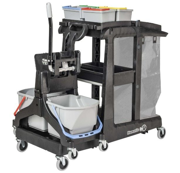 [11307] Rengøringsvogn, Numatic EcoMatic EM 3B + Numatic MidMop, (1 stk.)