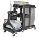 Rengøringsvogn, Numatic EcoMatic EM 3B + Numatic MidMop, (1 stk.)