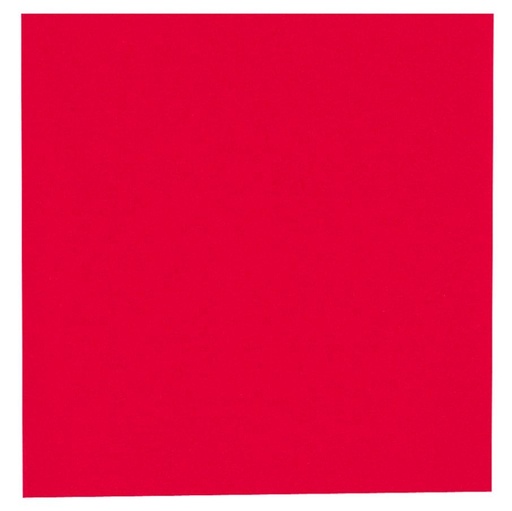 [11356] Middagsserviet, 3-lags, 1/4 fold, 40x40cm, Svanemærket, rød, nyfiber, (1400 stk.)