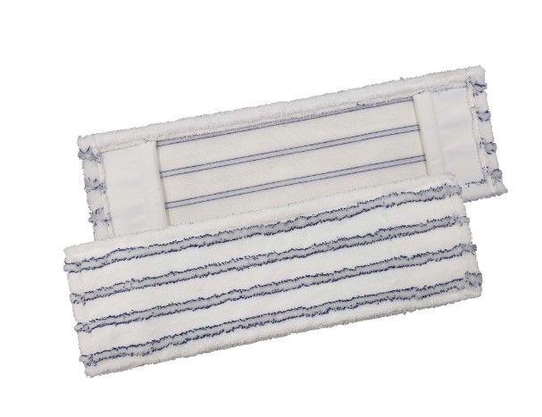 [11355] Microfibermoppe, 40 cm, m. lommer, (1 stk.)