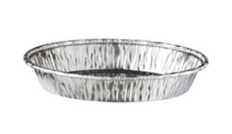 [11379] Foliebakke, 7108, rund, alu, 66ml, Ø9,4x1,3cm, (100 stk.)