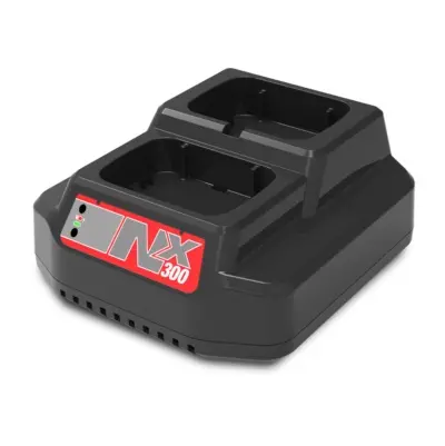 [11339] Oplader til 2x NX300 batterier inkl. netkabel, Numatic, (1 stk.)