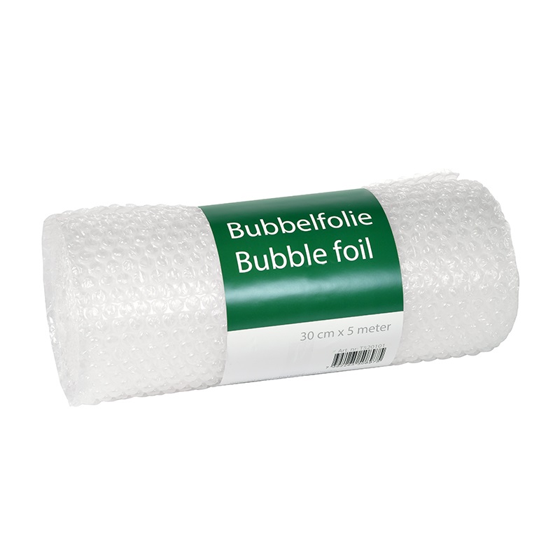 Boblefolie, bobleplast, 30cm x 5m, (1 stk.)