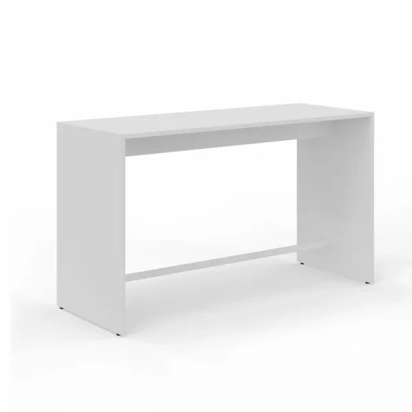[34490] Højbord, Nuuk, 70x180x105h cm, antracit eller hvid, (1 stk.) (Hvid)