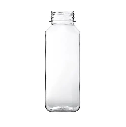 [11396] Bella 330ml Clear 30% RPET / 21gr. / 38mm 3-start Tethered / Semi Applied Black Cap / Box (170. stk)