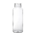 Bella 330ml Clear 30% RPET / 21gr. / 38mm 3-start Tethered / Semi Applied Black Cap / Box (170. stk)